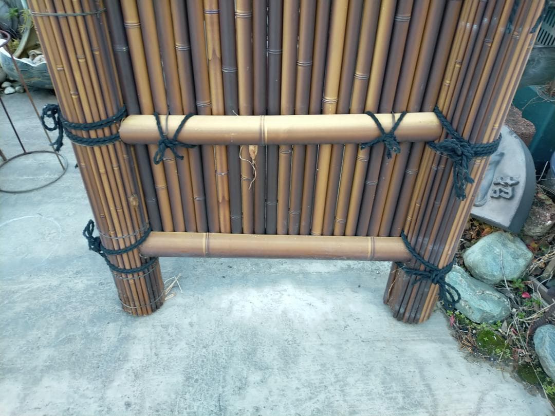 (引取り限定）竹巻玉袖☆竹垣☆袖垣☆庭園☆和庭園