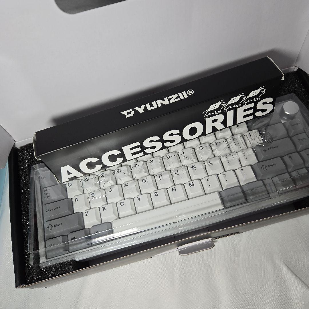 YUNZII AL68 メカニカルキーボード ワイヤレス