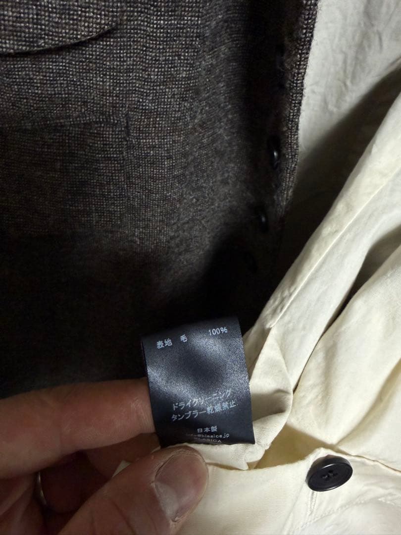 祝日限定価格】ウール ロングコート／スタンドカラーコート