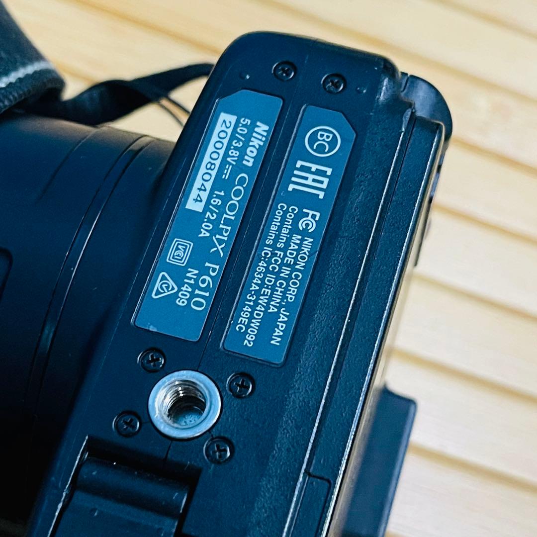 Nikon COOLPIX P610 ブラック 動作確認済み