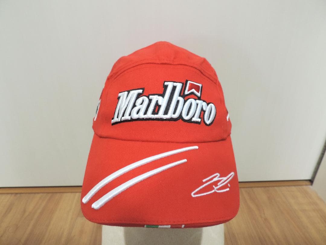 ライコネン 2007年 フェラーリ 支給品 キャップ マルボロ