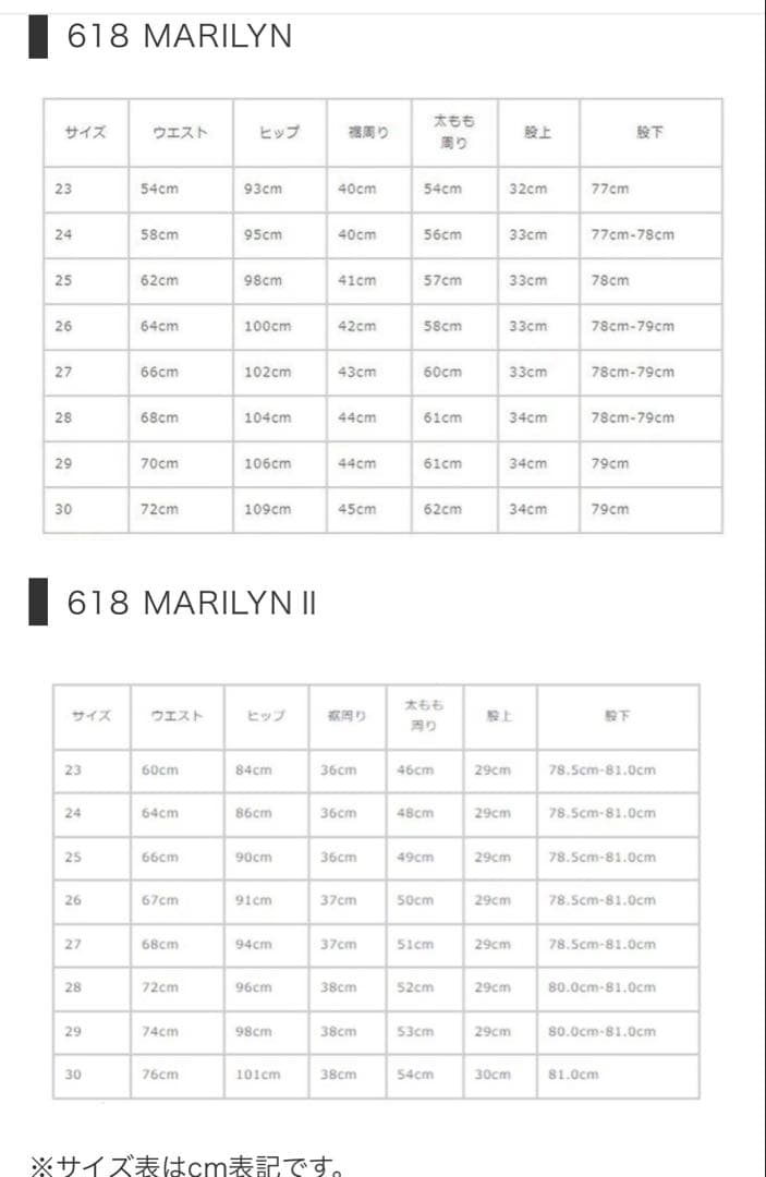 ANATOMICA 618MARILYN 濃紺 ストレートデニム 30
