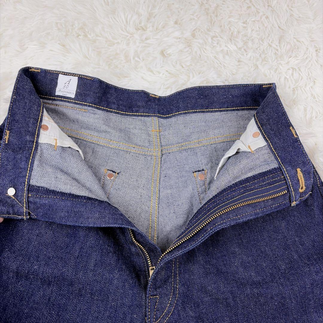 ANATOMICA 618MARILYN 濃紺 ストレートデニム 30