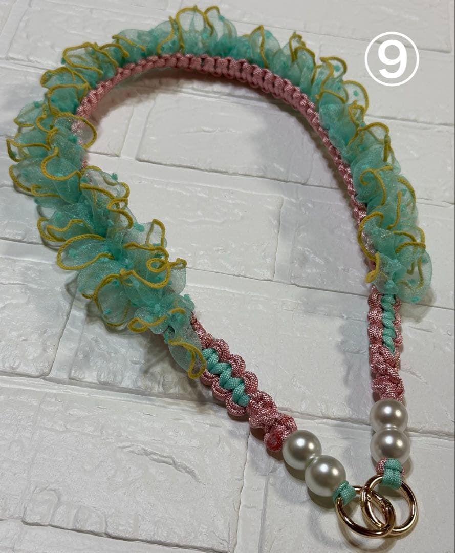 mami♪・*:.ღパラコード スマホハンドストラップ14点