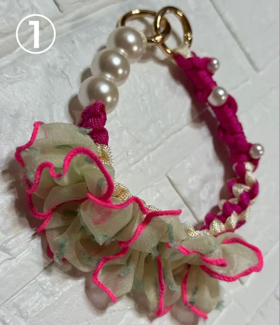 mami♪・*:.ღパラコード スマホハンドストラップ14点