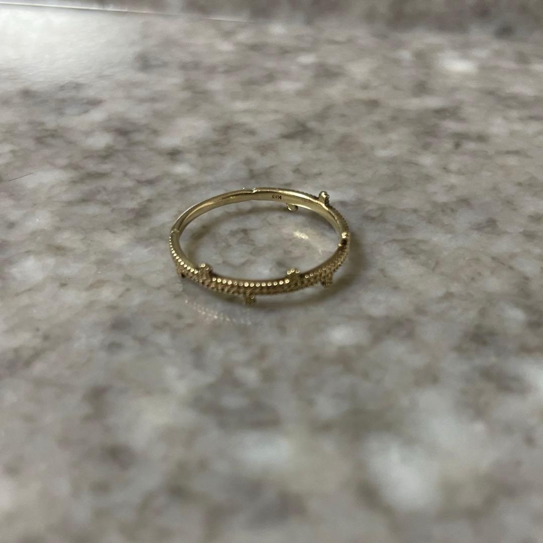 agete K10 リング　11号