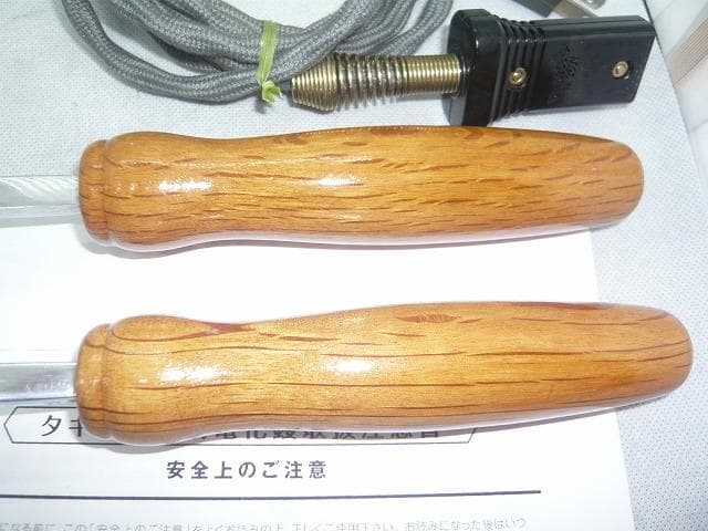 タキイ　和裁電化鏝　和裁コテ　和裁こて　鏝２本付