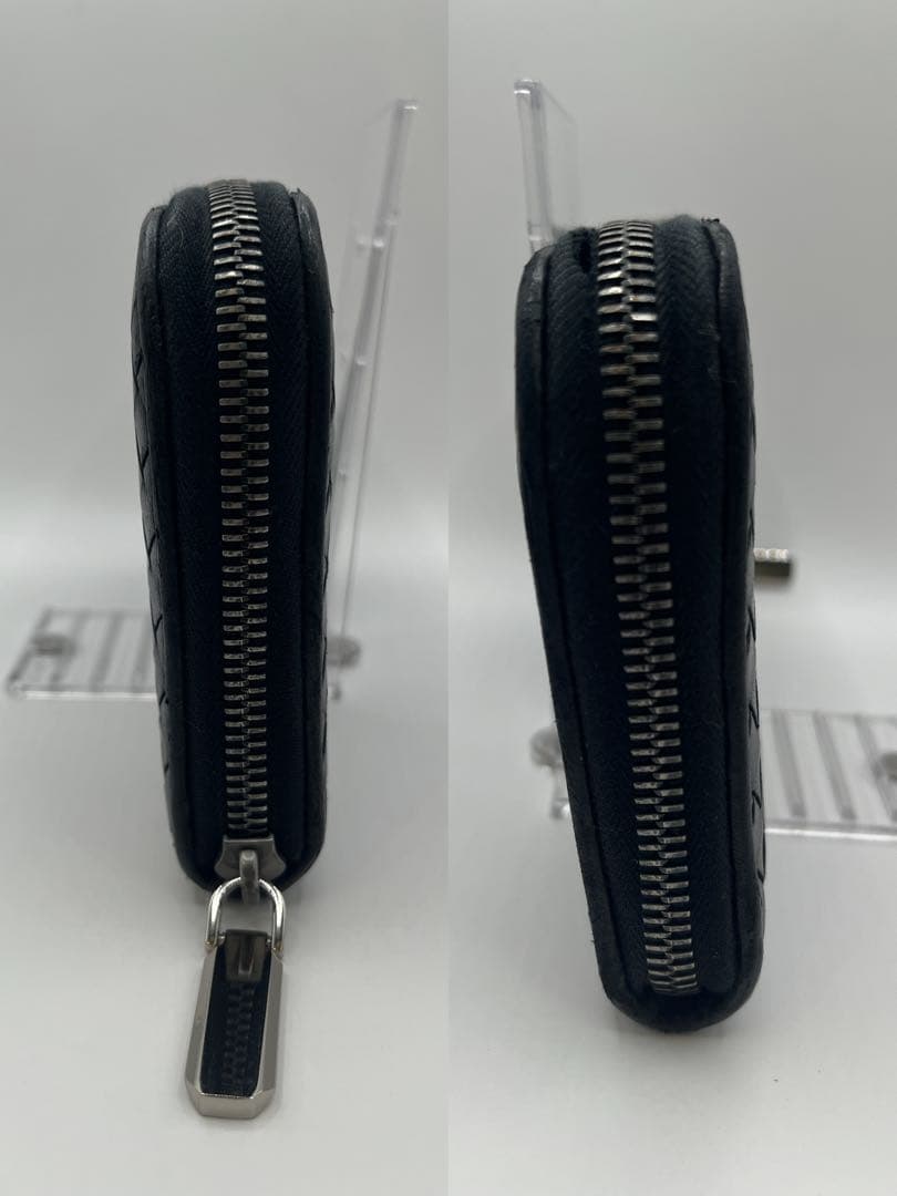 正規品美品✨ ボッテガヴェネタ イントレ ラウンドファスナー ジップ 8021