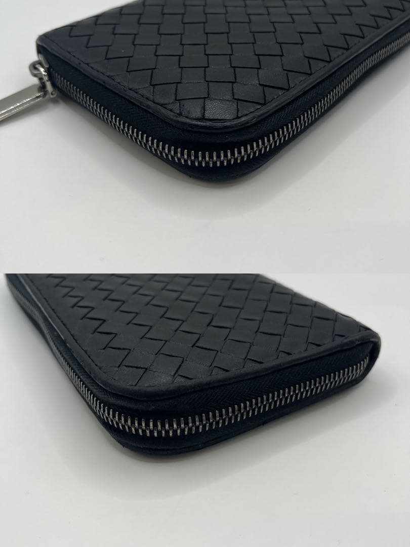 正規品美品✨ ボッテガヴェネタ イントレ ラウンドファスナー ジップ 8021