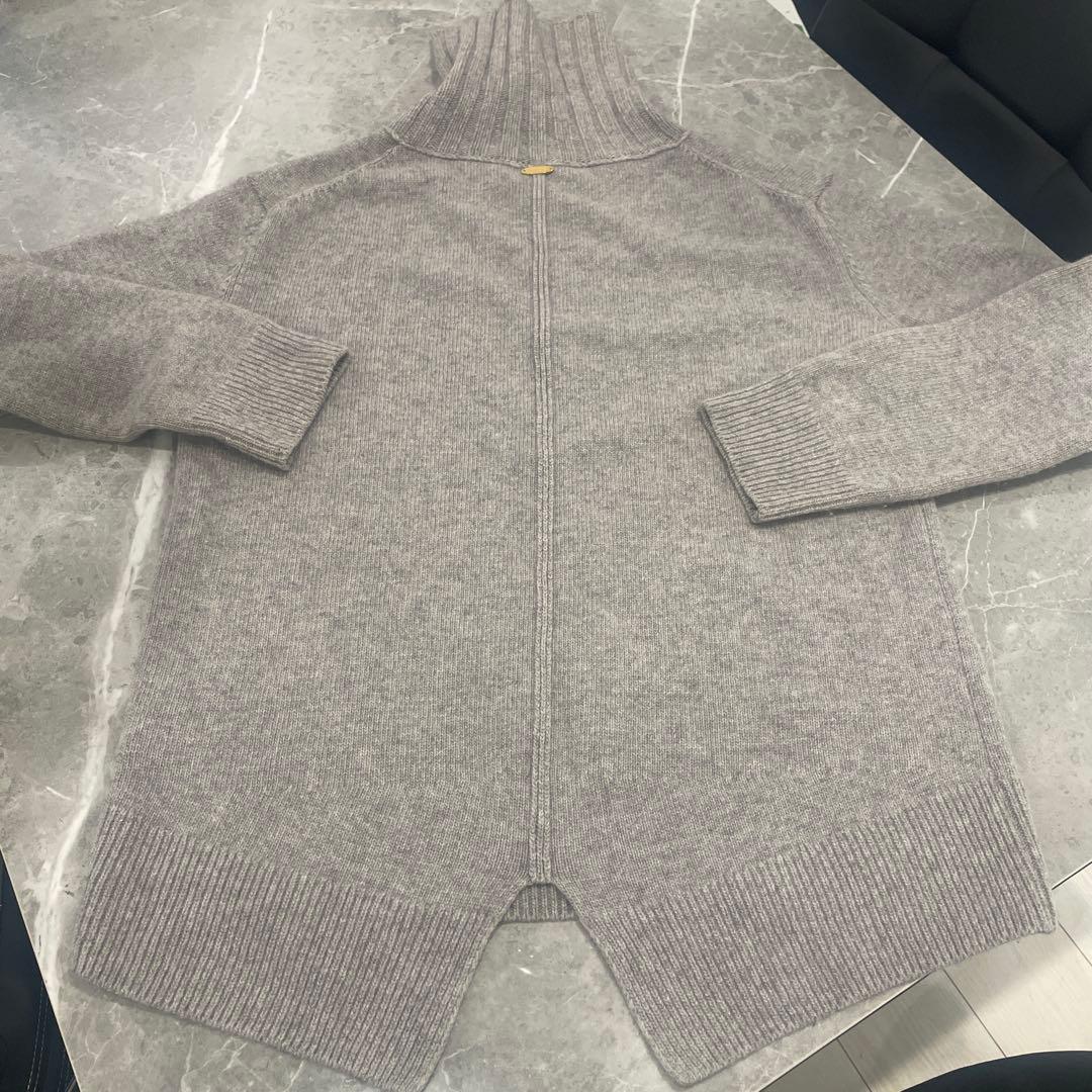 Deuxieme Class JADE　タートルネックプルオーバー　グレー