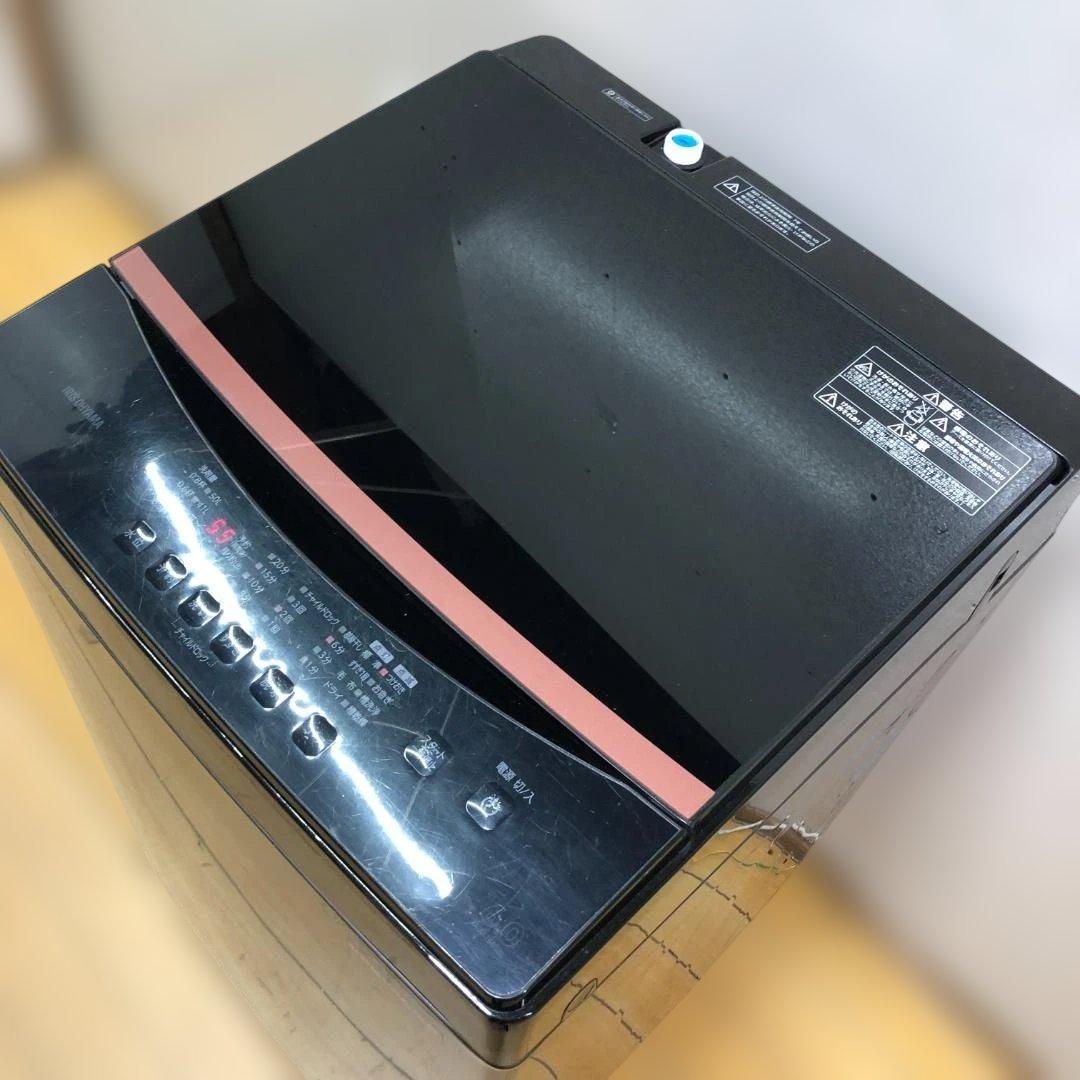 送料無料 22年 アイリス 6kg 洗濯機 IAW-T605BL 251123