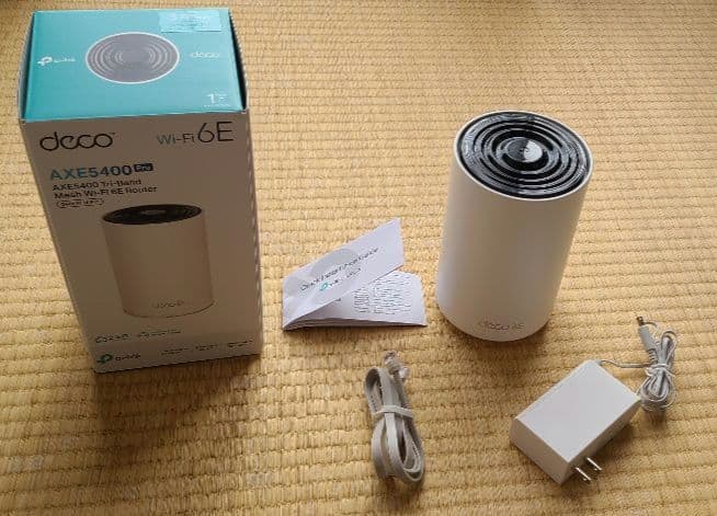 【美品】 TP-Link Deco AXE5400 Wi-Fi 6Eルーター