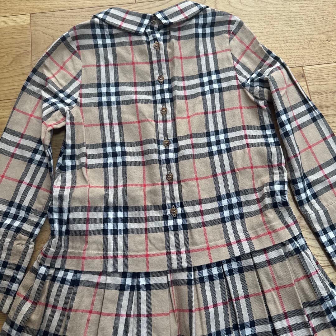 バーバリーワンピース　ヴィンテージチェック　116㌢