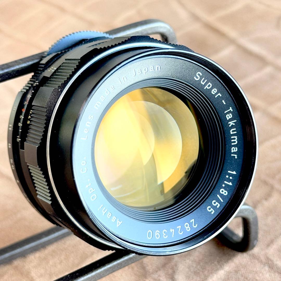 美フレア✨ 作例有 PENTAX スーパータクマー 55mm f1.8 後期