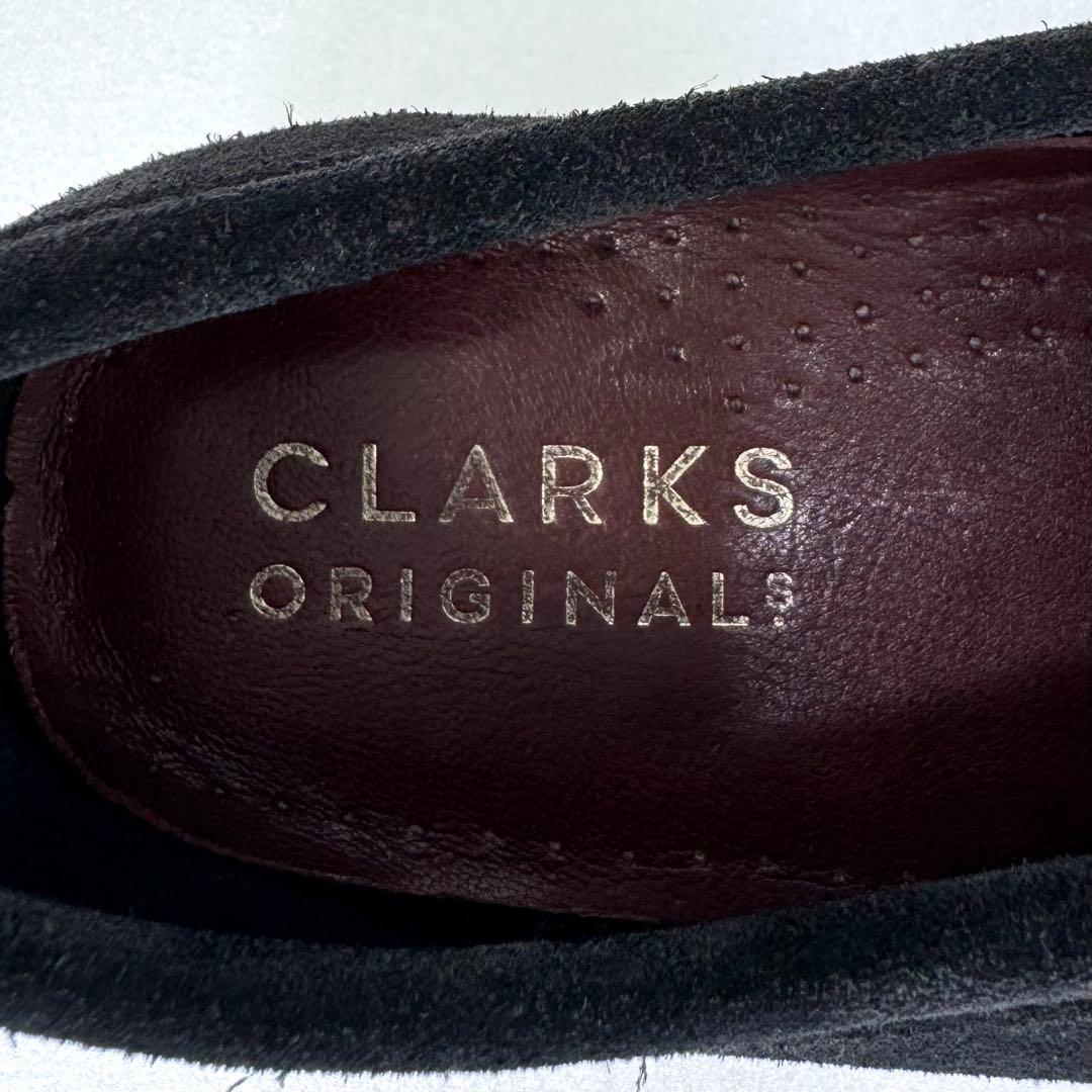【Clarks】 クラークス （23.5cm） ワラビー ブラック レディース
