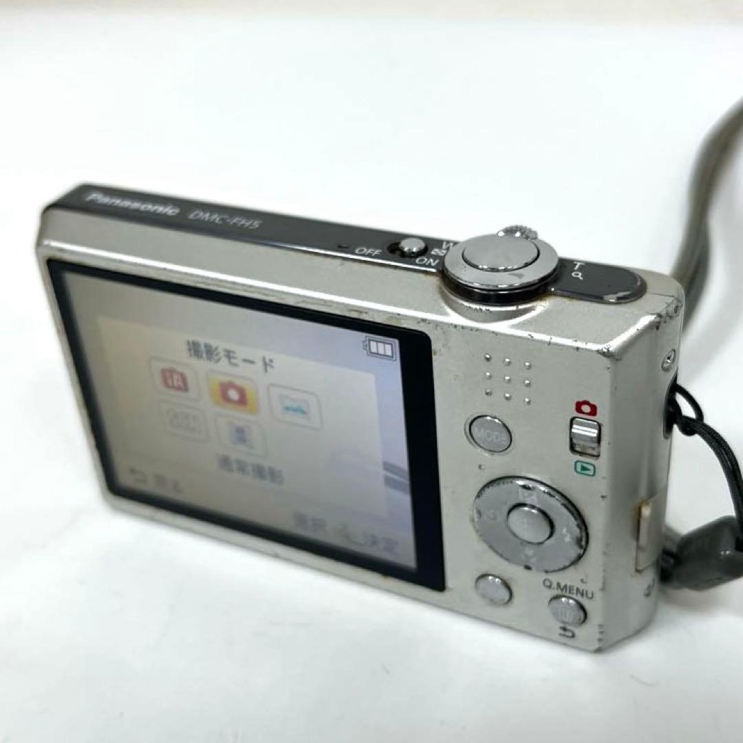【動作確認済】Panasonic LUMIX DMC-FH5 デジカメ　充電器付