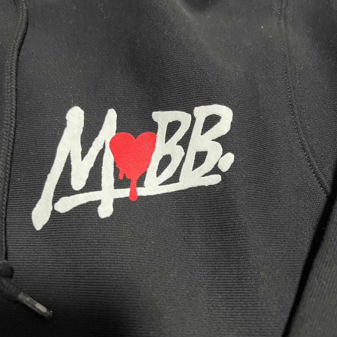 【新品】MOBB モブ ブラックパーカー S