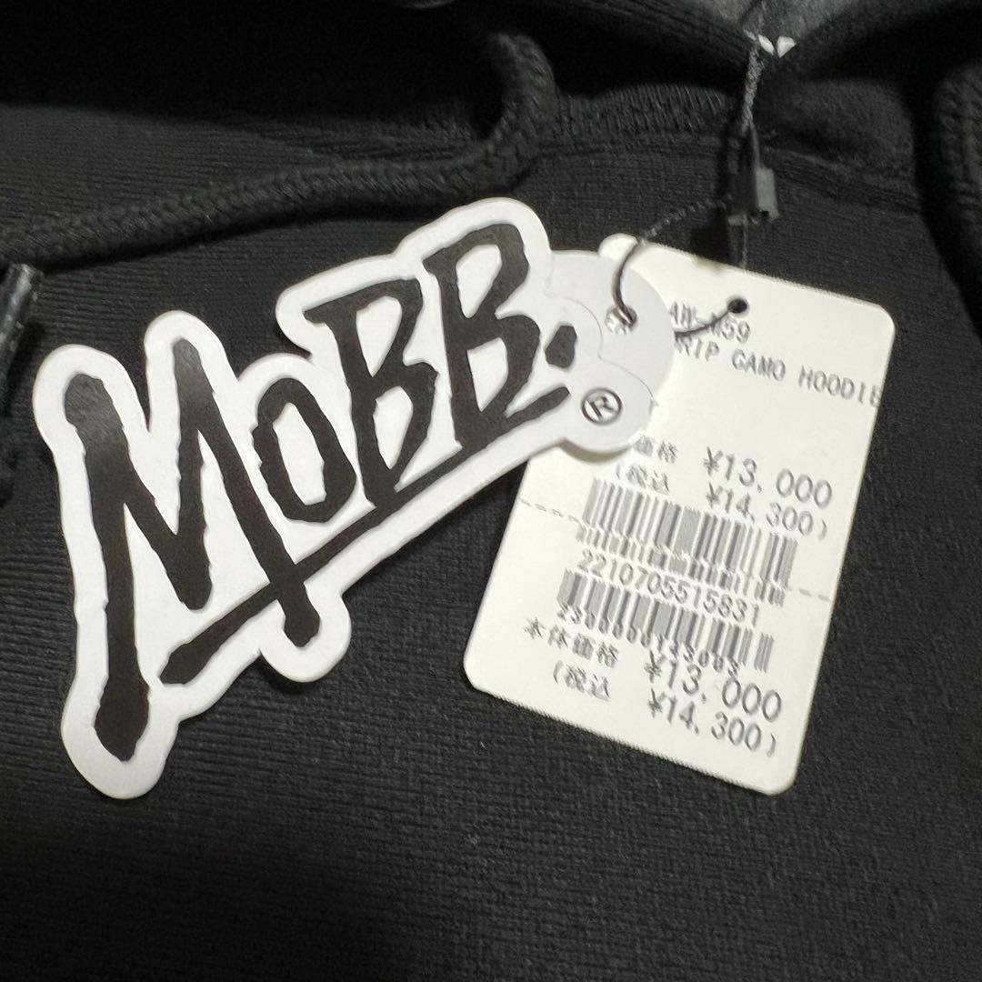 【新品】MOBB モブ ブラックパーカー S