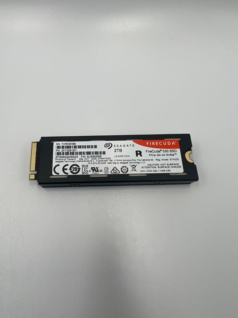 Seagate FireCuda 530R シーゲイト　SSD 2TB