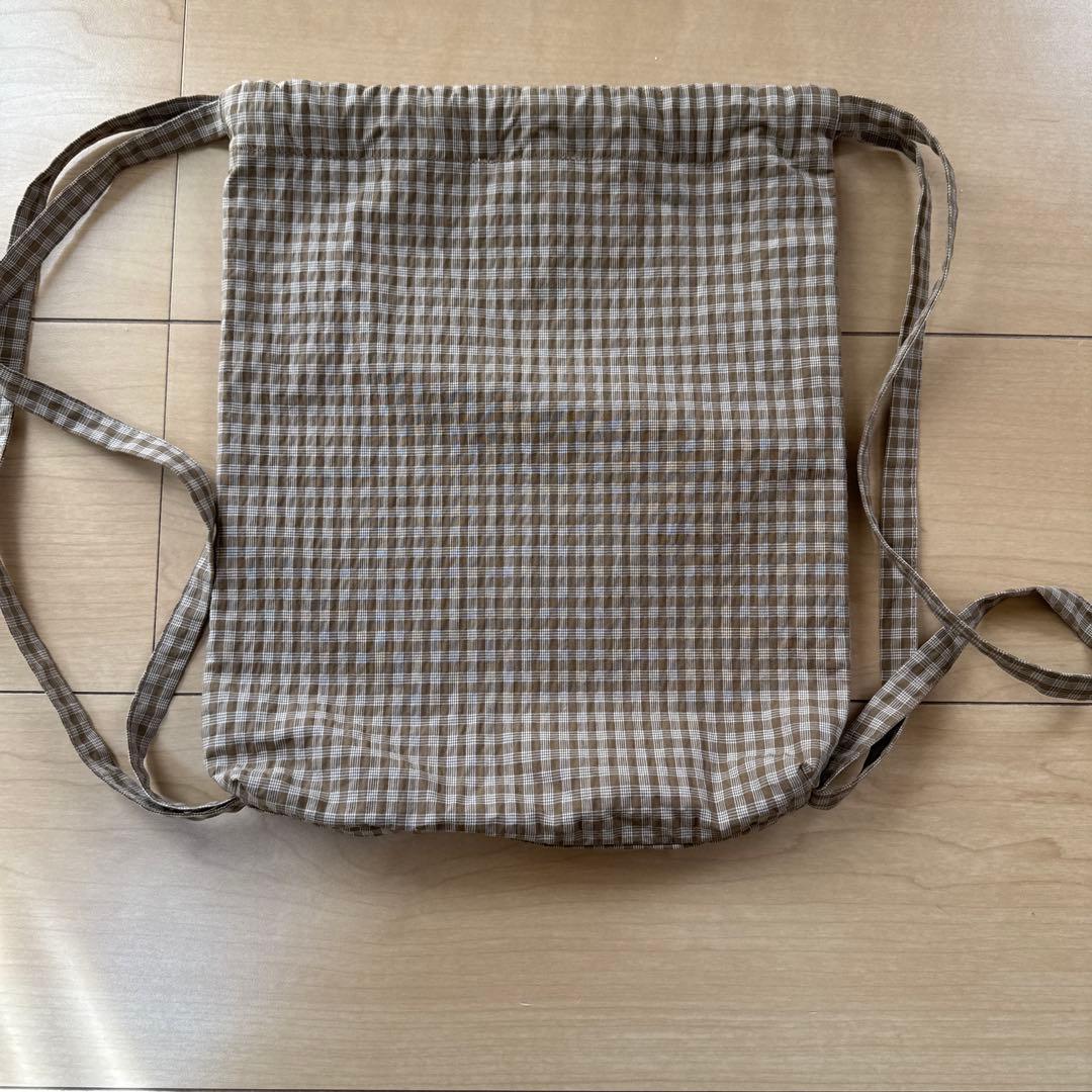 キャラメル　ナップサック