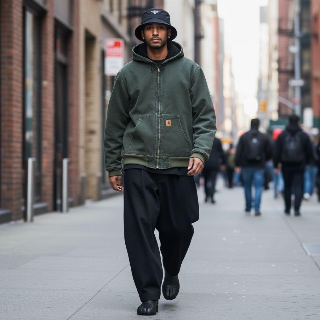 【c7】Carhartt J25 MOS ダックアクティブジャケット フェード