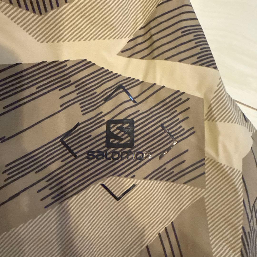salomon 迷彩柄 スノーボードウェア Lサイズ