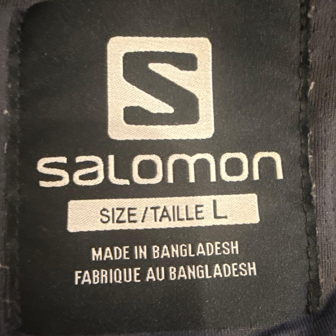 salomon 迷彩柄 スノーボードウェア Lサイズ