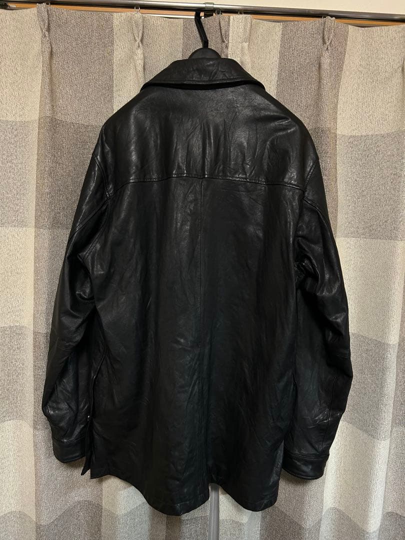 YOKE GOAT LEATHER CAR COAT レザーカーコート