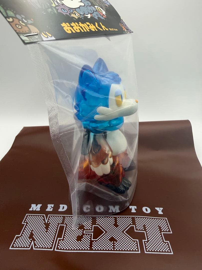 ［新品未開封］おおかみくん 夜あけ ソフビ