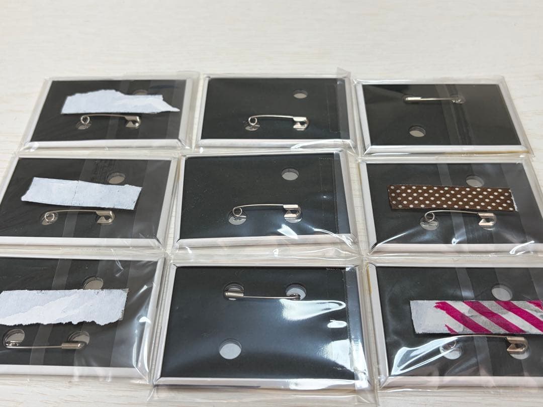 平子真子　缶バッジ9個セット