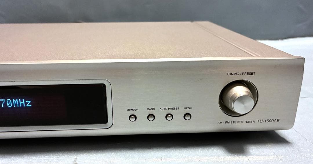 【動作OK！！ 】AM/FMラジオチューナー　DENON　TU-1500AE