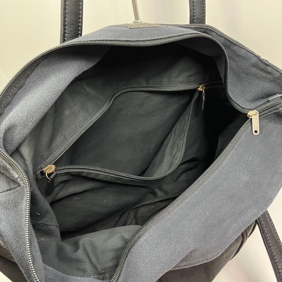 完売品　ポスタルコ　トラベルバッグ トートバッグ ブラック　A４収納　軽量