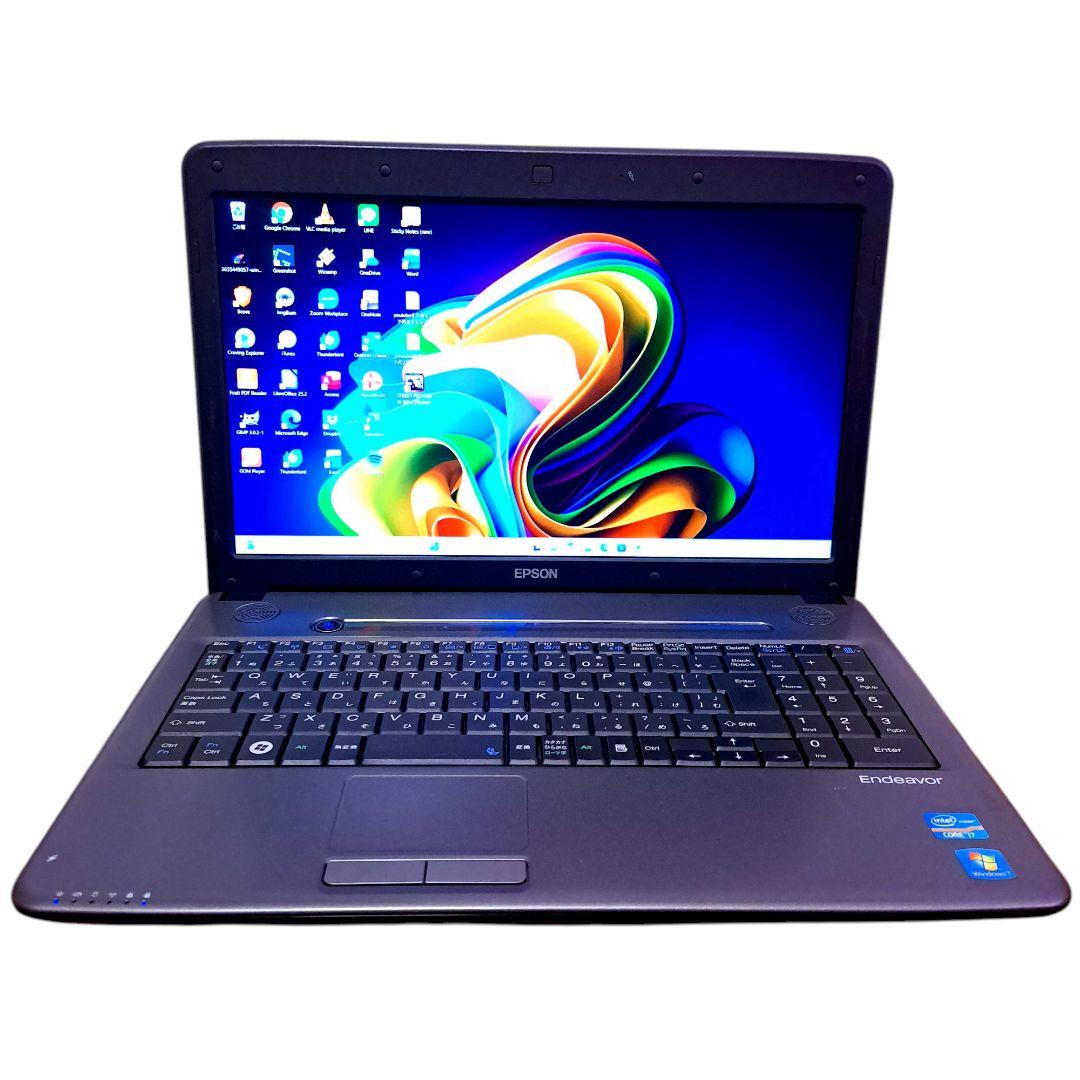 フルHD ノートPC Windows11 オフィス付き i7 16GB SSD