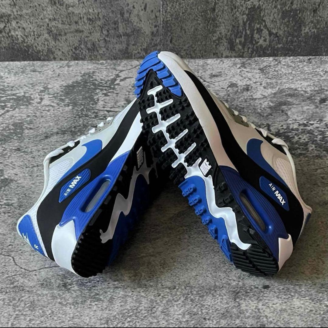 &　NIKE AIR MAX 90 G 青 24.5 ナイキ エアマックス