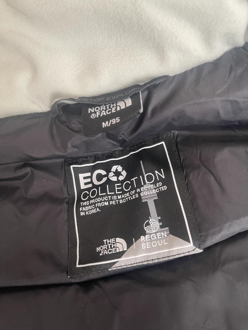 ［新品韓国限定］THE NORTH FACE グースダウンオフホワイトメンズ M