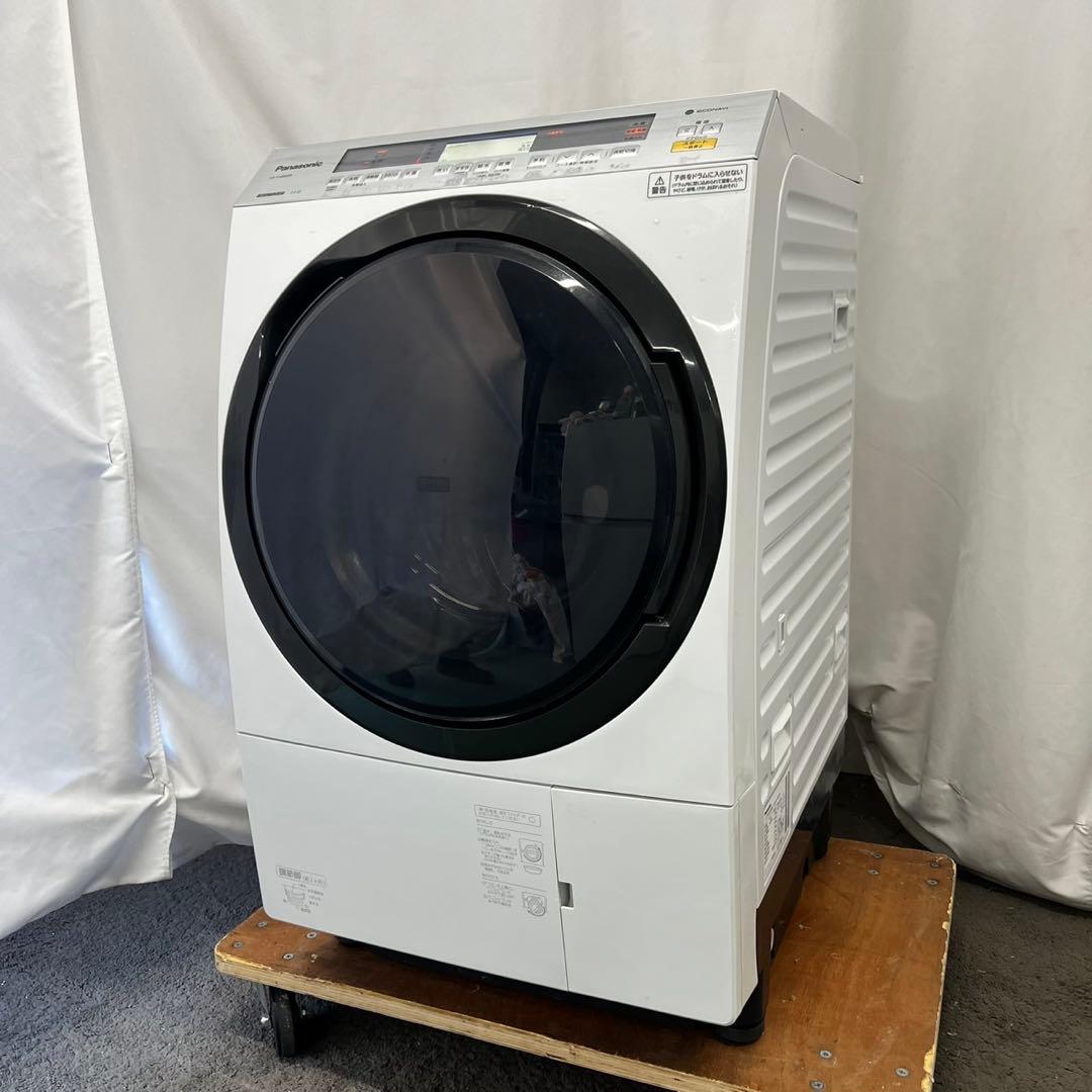 136❤️　ドラム式洗濯機　11キロ　パナソニック　乾燥付き　安い　中古　設置無料