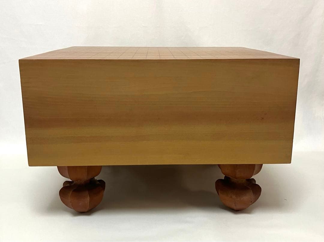 送料無料 碁盤 碁石 碁笥 蛤 35号 囲碁 木裏 ヘソあり 脚付き 約6寸