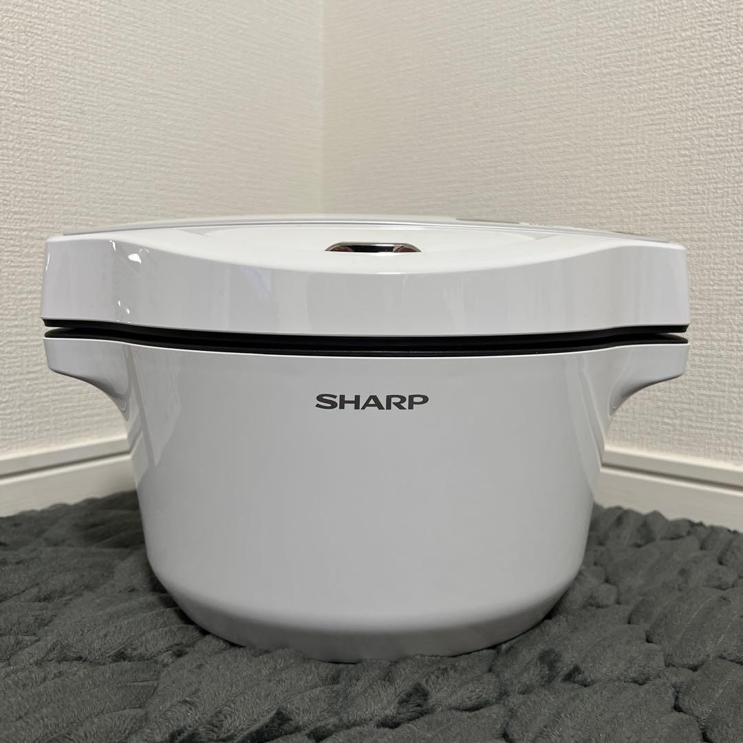 【新品未使用｜店頭展示品】SHARP シャープ ヘルシオ ホットクック ホワイト