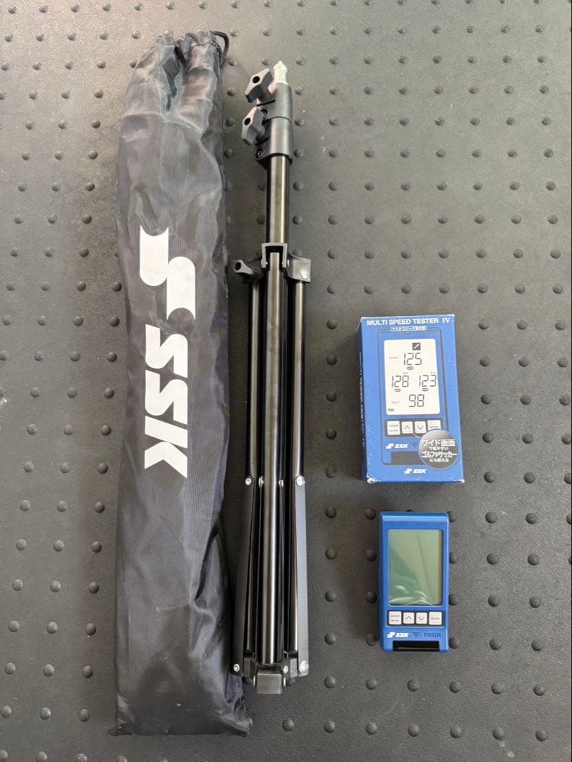 【三脚付き】　SSK 野球 マルチスピードテスターIV スピード測定器
