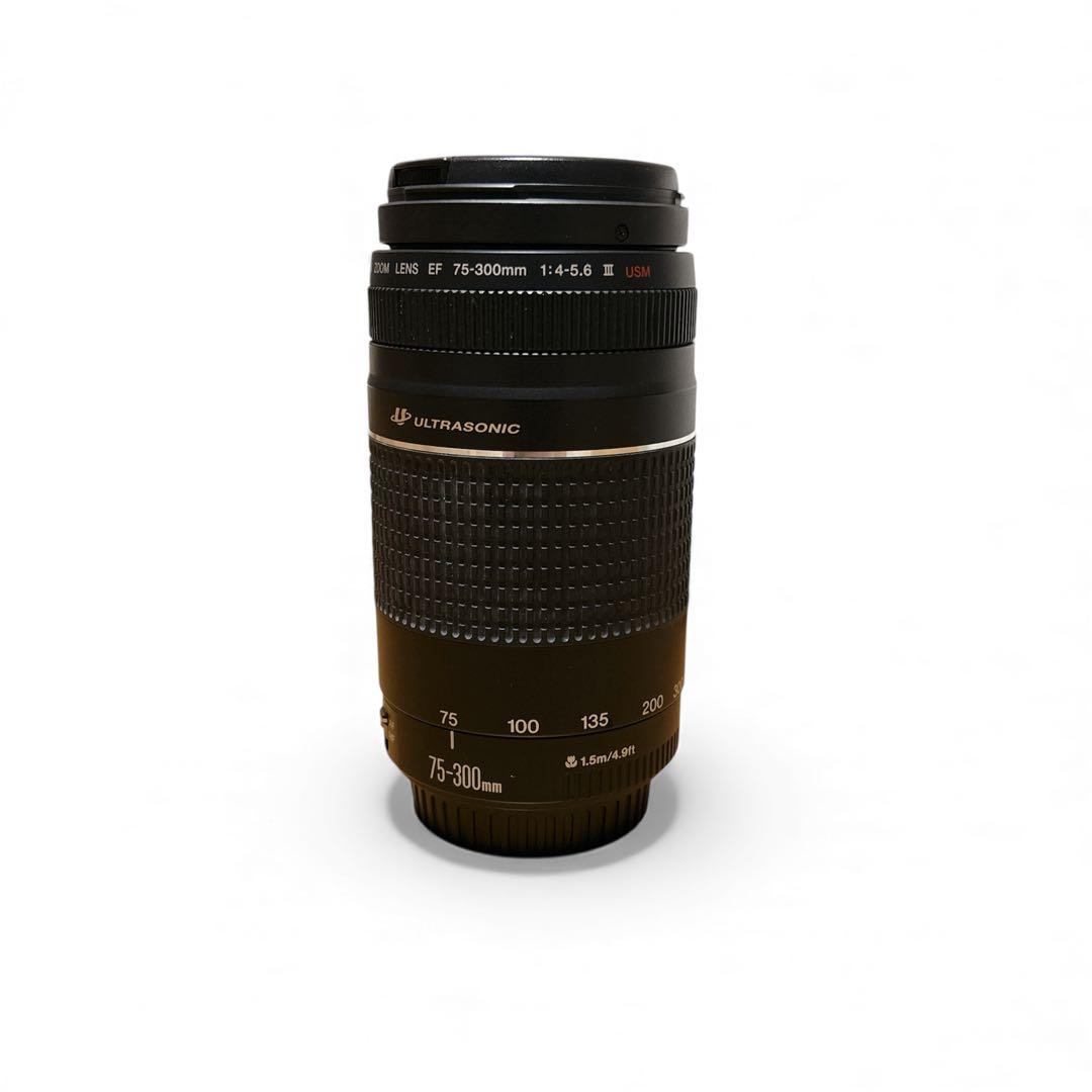 Canon EF 75-300mm f/4-5.6 III USM ズームレンズ