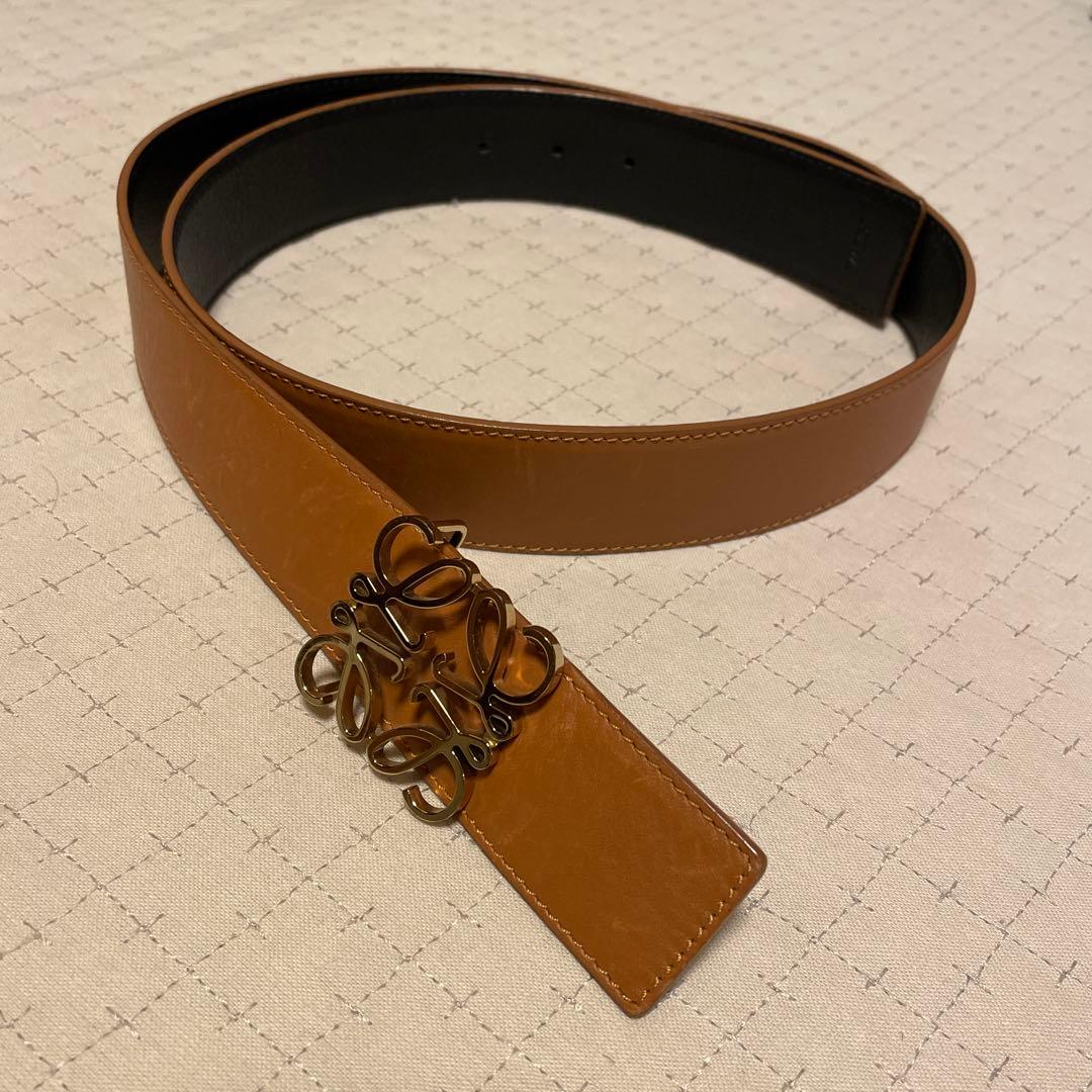 LOEWE メンズ　ベルト　ロエベ　箱無し