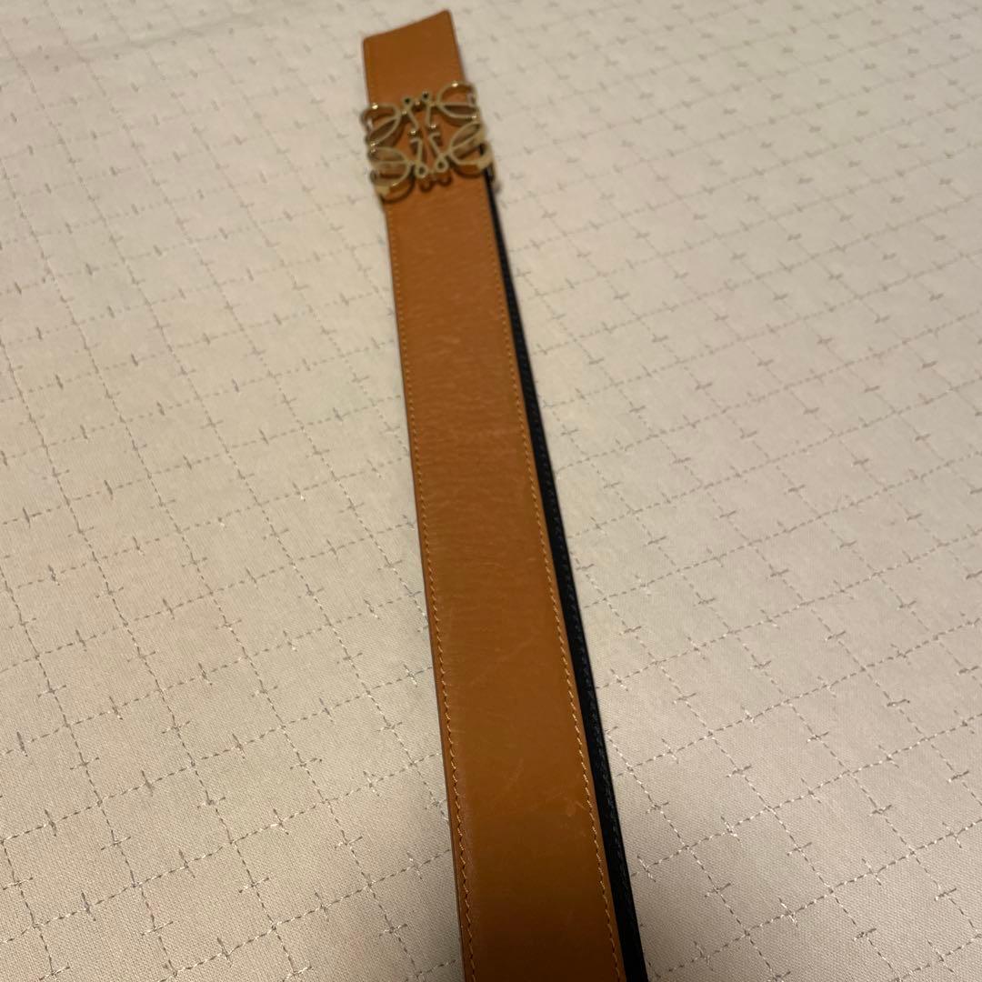 LOEWE メンズ　ベルト　ロエベ　箱無し