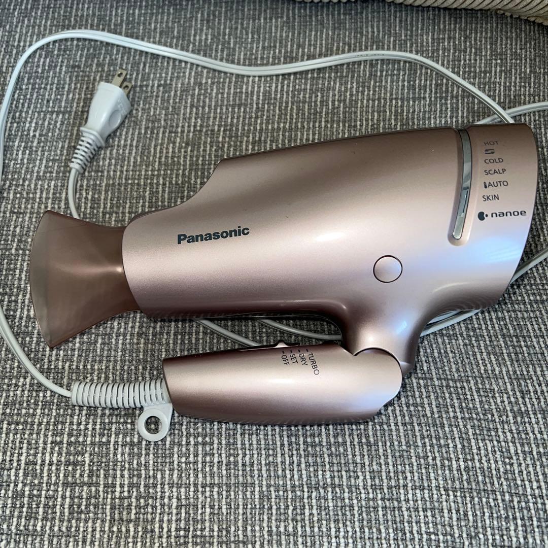 Panasonic ナノイーヘアドライヤー ピンクゴールド