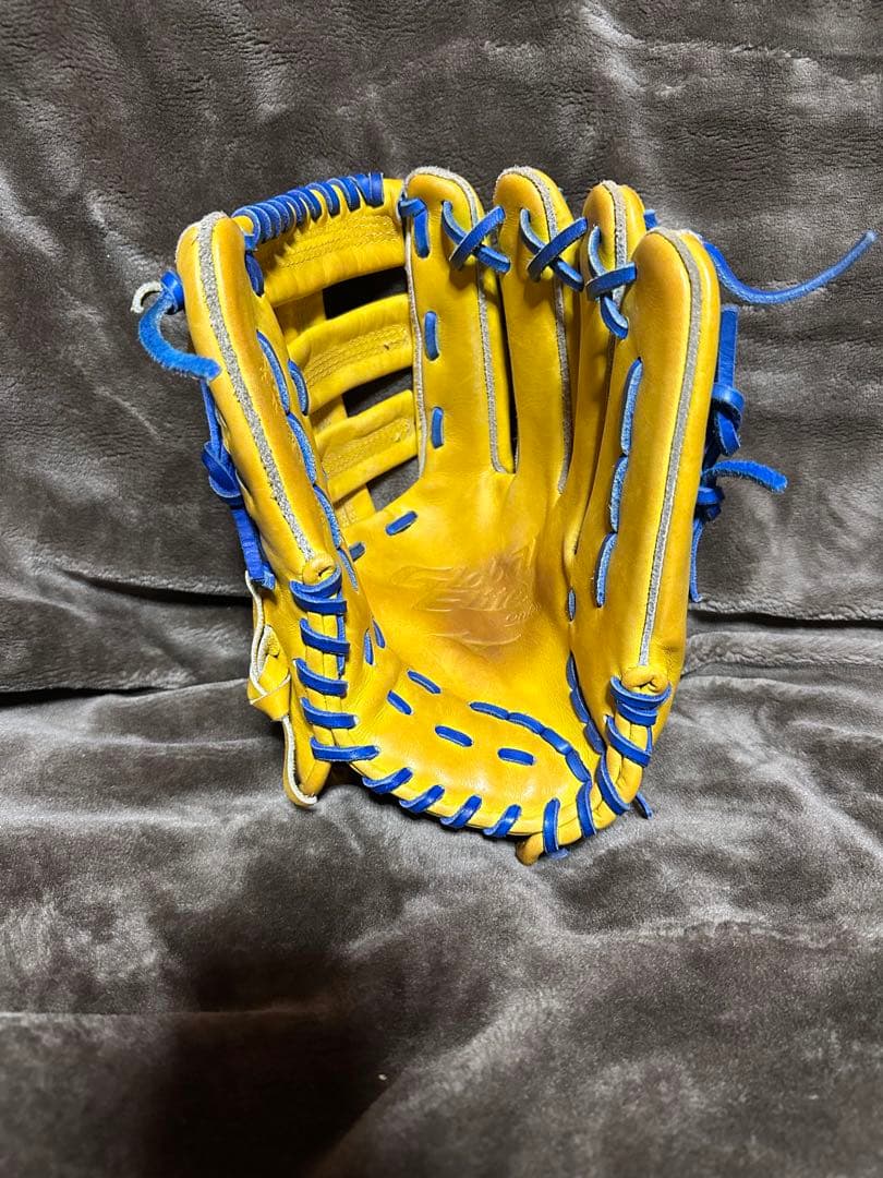 値下げ不可【中古】ミズノ　グローバルエリート　オーダー　一般外野手用　刺繍あり