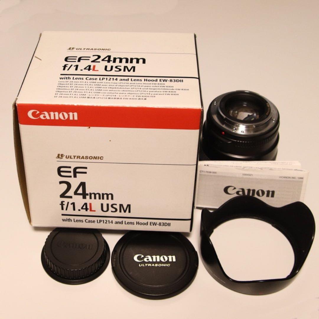 【美品】キヤノン Canon EF24mm F1.4L USM EF
