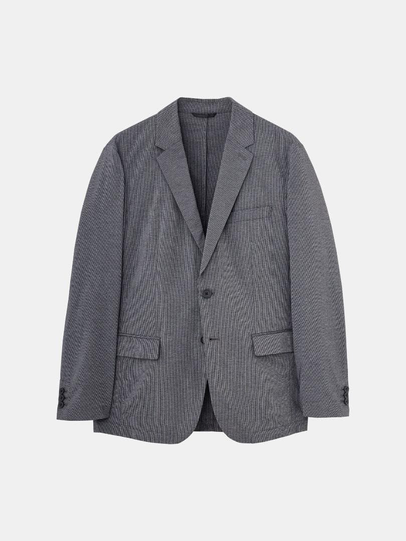 PLST / マイクロサッカージャケット / Mサイズ / GRAY