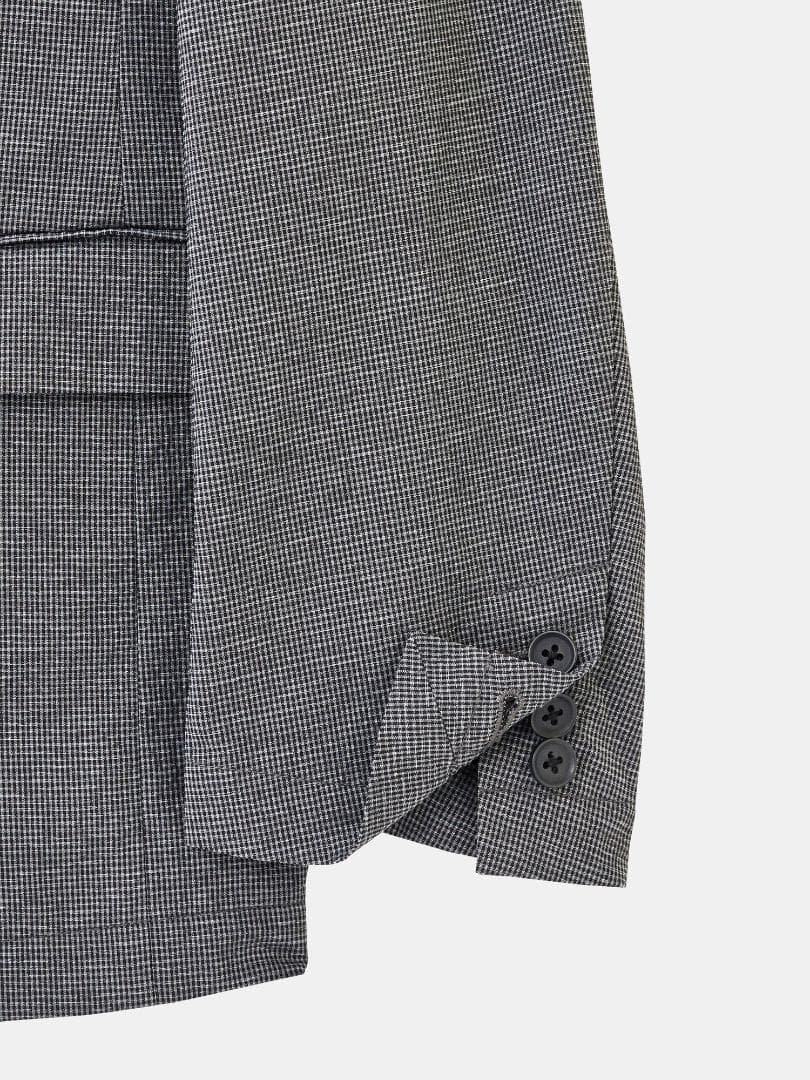 PLST / マイクロサッカージャケット / Mサイズ / GRAY