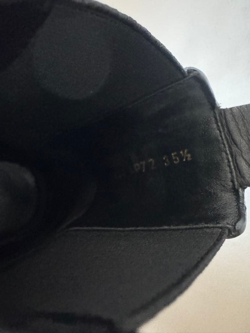 Valentino レザー チェルシーブーツ　23.5