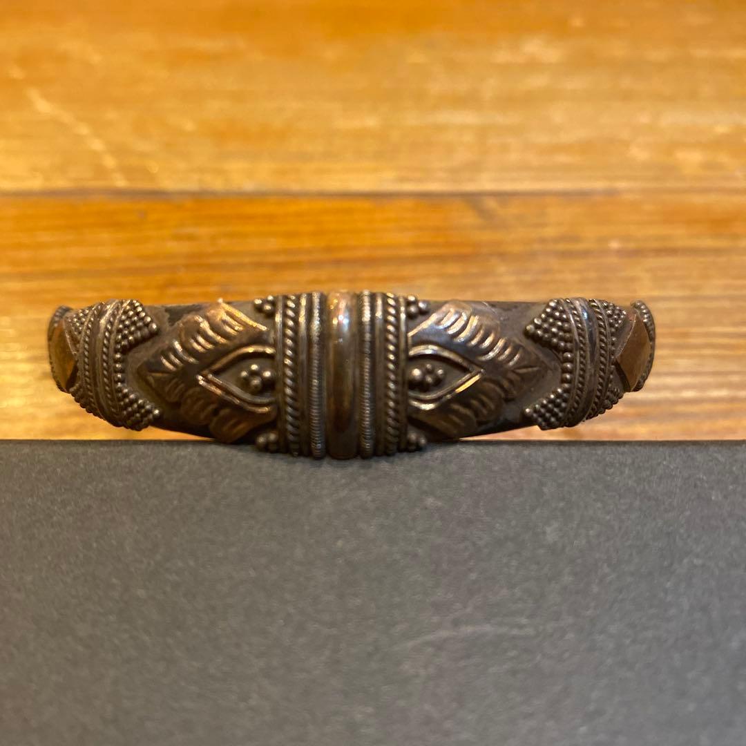 アンティーク　インディアンジュエリー　バングル