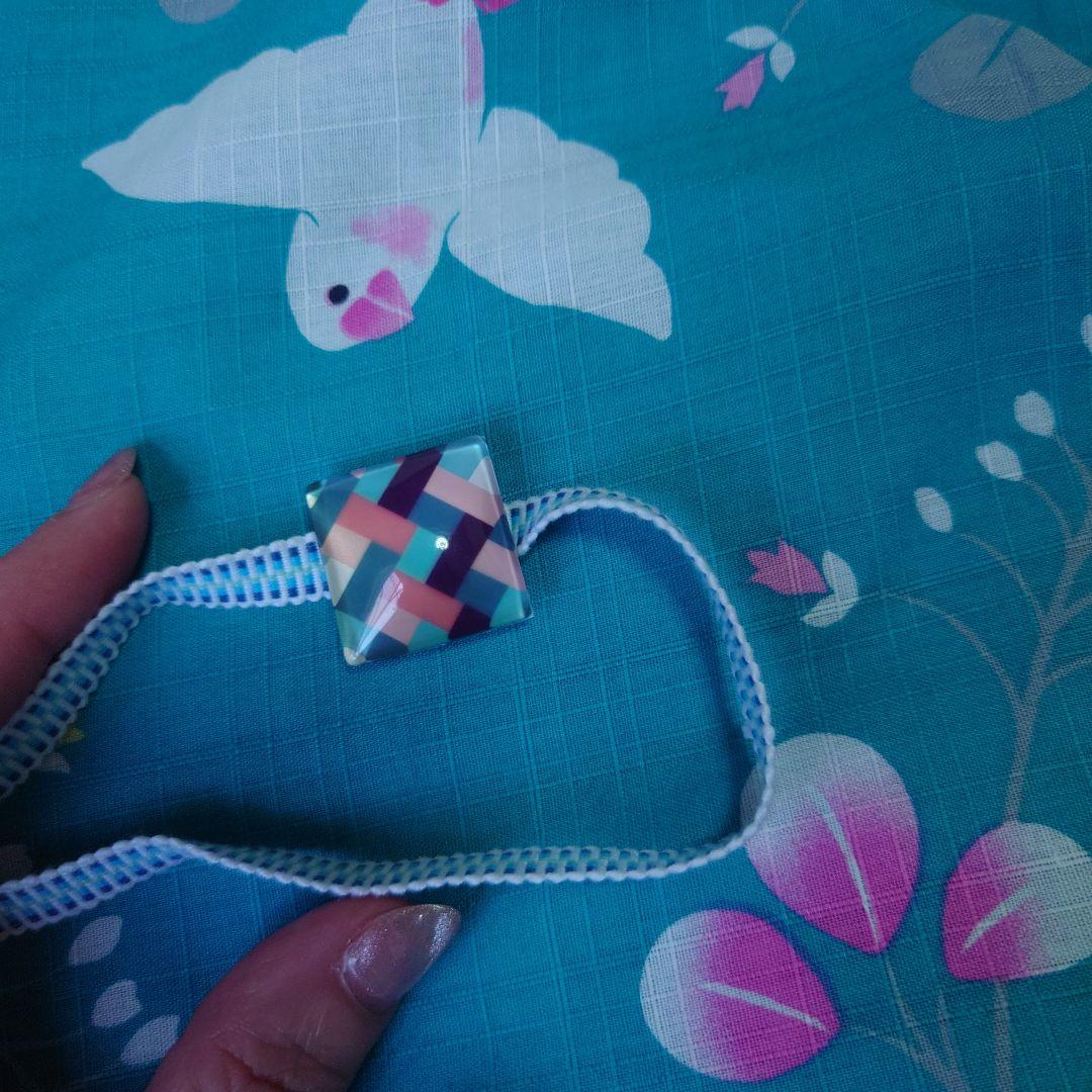 浴衣 文鳥柄 おまけ付き 気まぐれお値引タイム